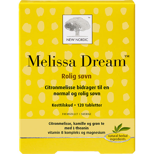 New Nordic Melissa Dream | 120 Tabl. fra New Nordic