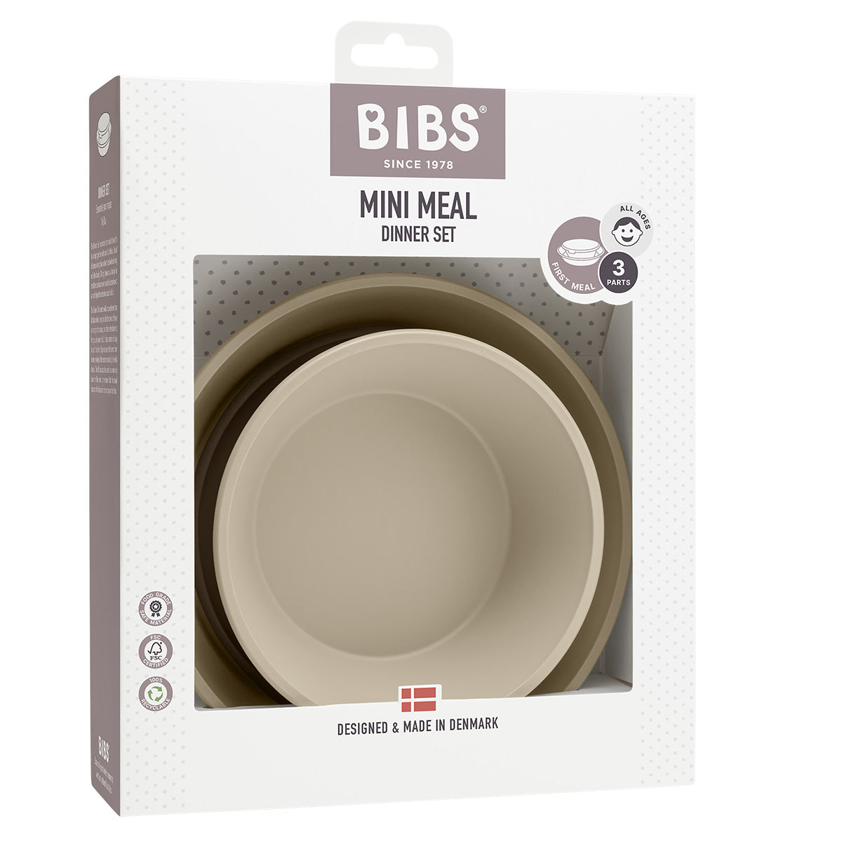 Middagsservise Vanilla fra BIBS