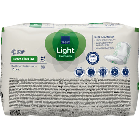 Lätt Extra Plus 3A Kroppsformet Inkontinensbeskyttelse med teip, Premium fra Abena