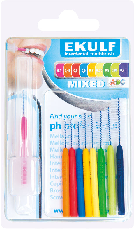 Ph Professional Mellomromsbørster Blandet fra Ekulf