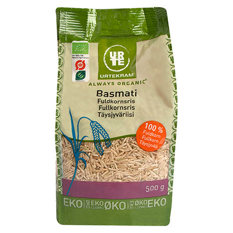 Fullkorns Basmatiris Øko fra Urtekram