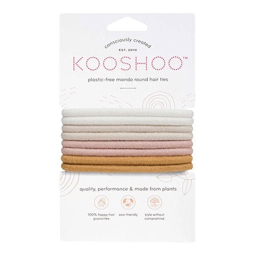 Hårstrikk (runde) Golden Fibres 8 stk. fra KooShoo