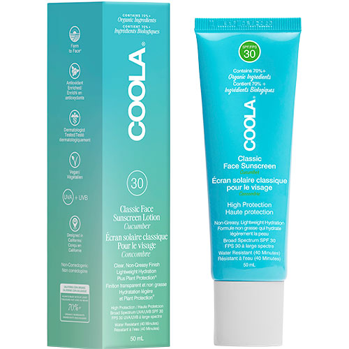 Coola Classic Face Solkrem SPF 30 Cucumber | 50 ml