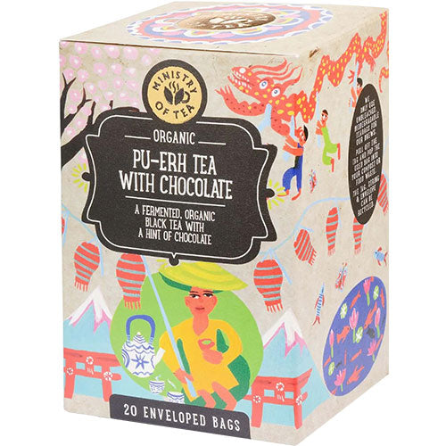 Puh Erh Sjokoladete Ø fra Ministry Of Tea