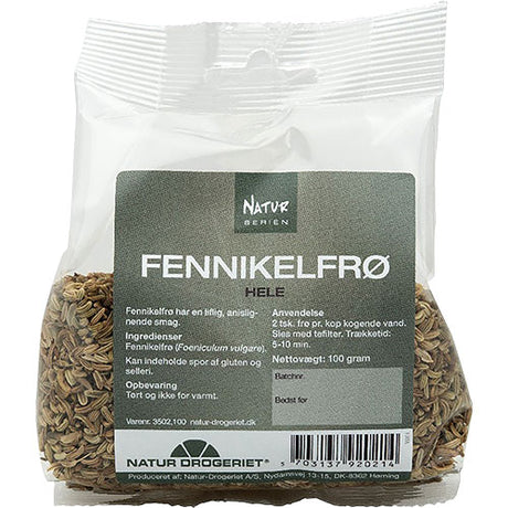 Natur-Drogeriet Fennikelfrø Hele | 100 gr fra Natur-Drogeriet