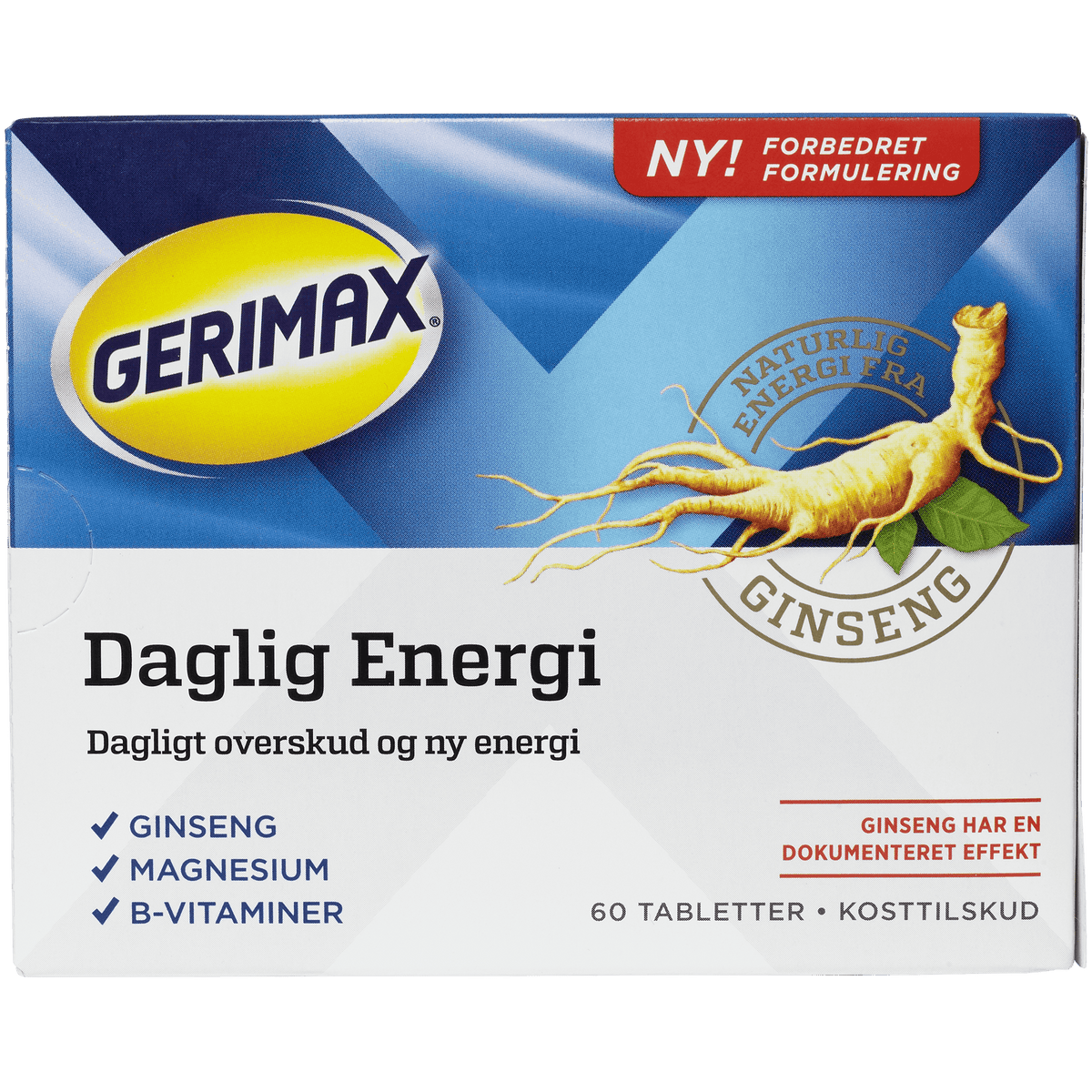 Gerimax Everyday Energy | 60 tabletter fra Gerimax
