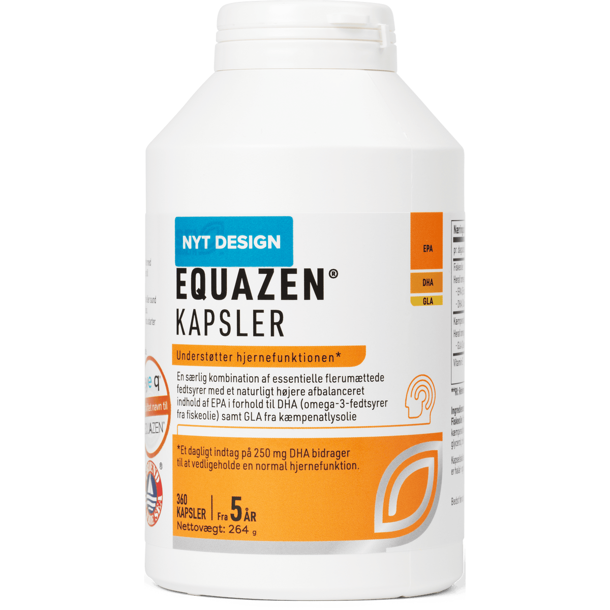 Equazen Eye Q Fiskeolje | 360 Kapsler
