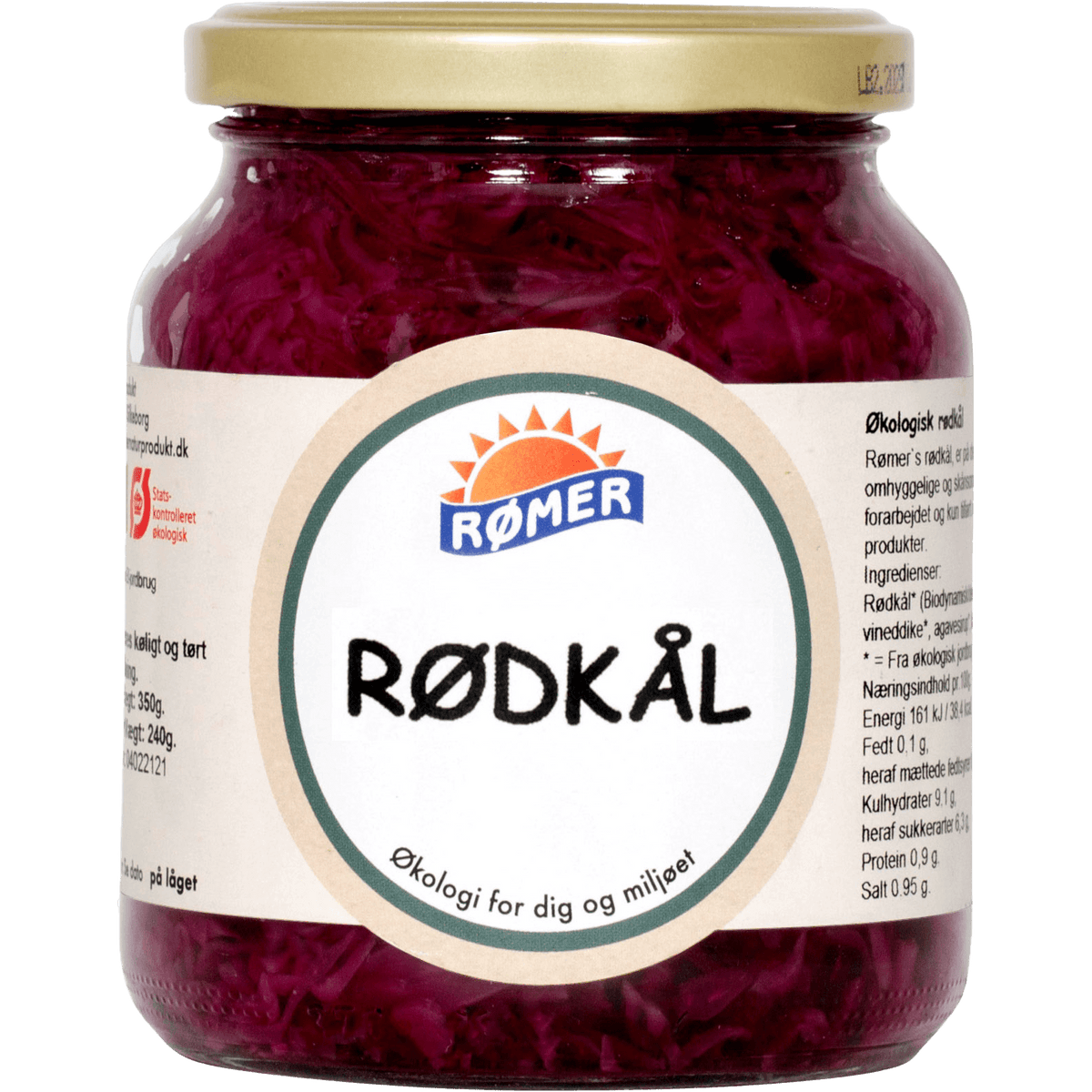 Rømer Rødkål biodynamisk Økologisk | 350 g fra Rømer