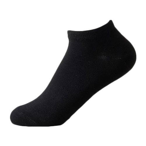 Boody Men´s Low Cut Socks Sort | Str. 38-45 fra Boody