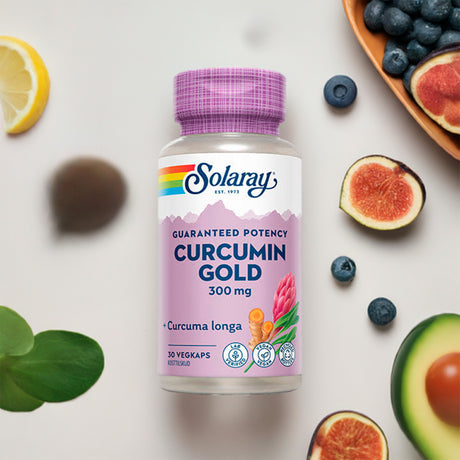 Curcumin Gold Gurkmeie fra Solaray