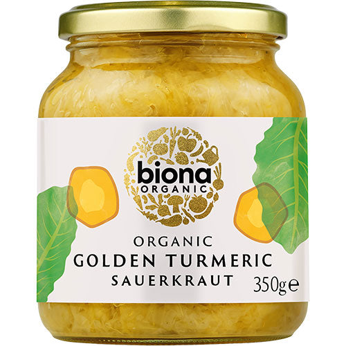 Surkål Med Gurkemeje Øko Demeter fra Biona Organic