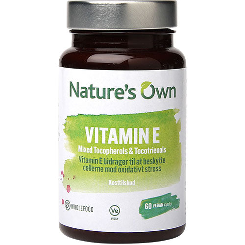Natures Own Vitamin E Mixed Tocopherols & Tocotrieno | 60 kapsler fra Natures Own
