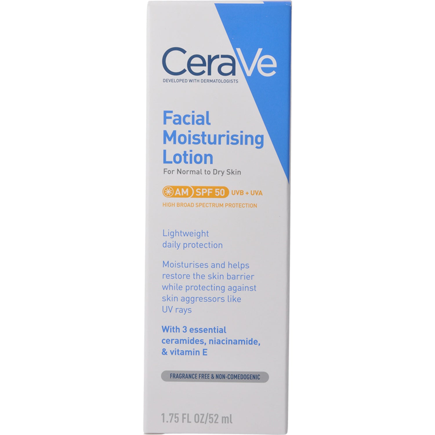 Facial Moisturising Lotion SPF50 fra CeraVe