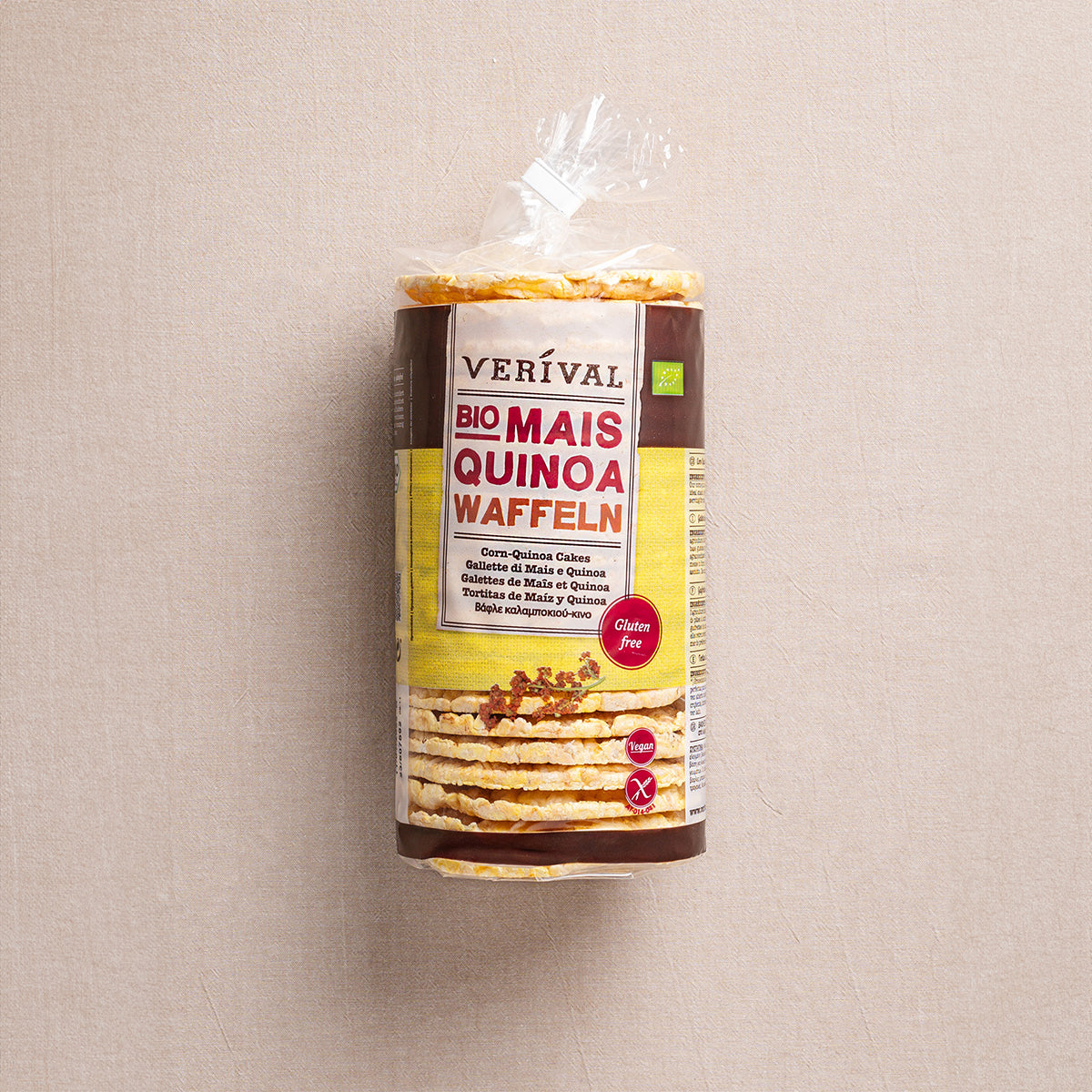 Mais-Quinoa vafler Øko - Glutenfri fra Verival