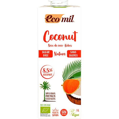 Kokosmelk uten sukker Økologisk fra Ecomil