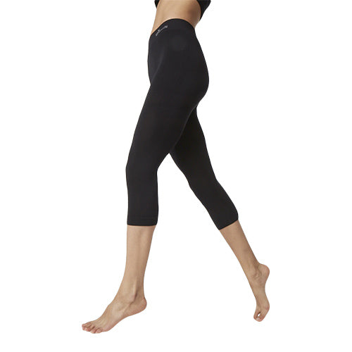 Boody Leggings 3/4 Sort | Str. L fra Boody
