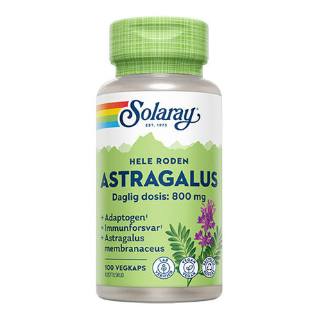 Solaray Astragalus | 100 kapsler fra Solaray
