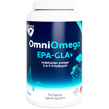 Biosym Omniomega Epa-gla+ | 100 kapsler fra Biosym