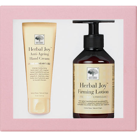 Herbal Joy Gift Box - Herbal Joy Hand Cream 75 ml+ Firming Lotion 250 ml fra New Nordic