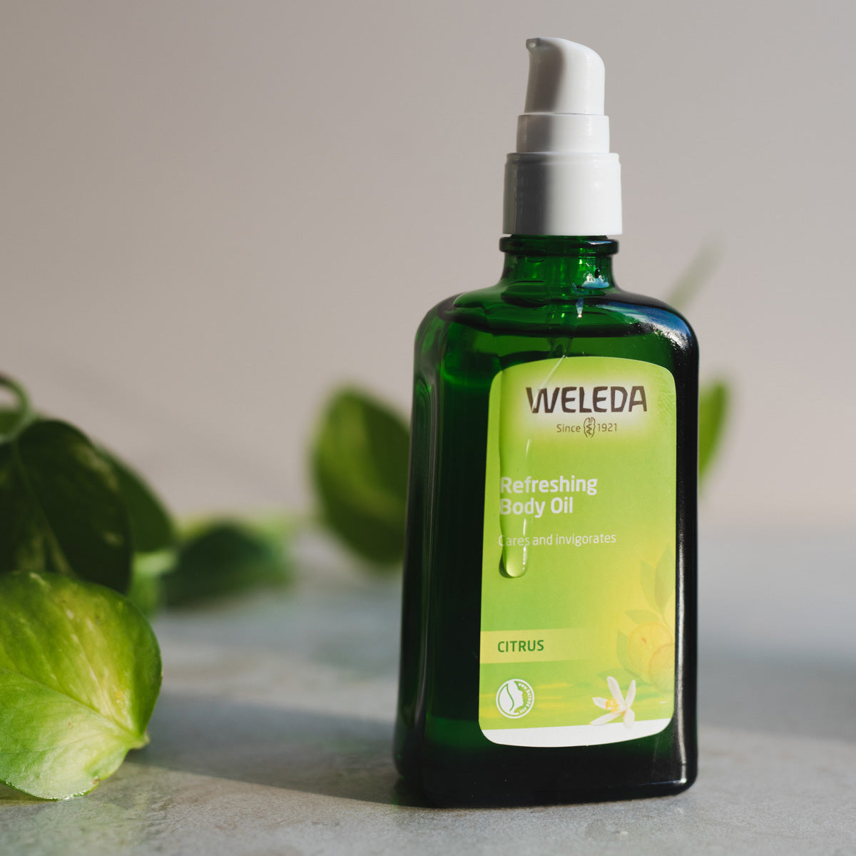 Citrus Oppfriskende Kroppsolje fra Weleda