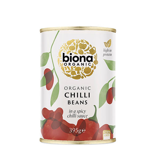 Chilli Beans Røde Kidneybønner I Chili Øko fra Biona Organic