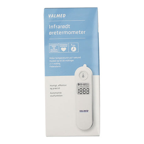 Valmed Infrarødt Øretermometer fra Valmed