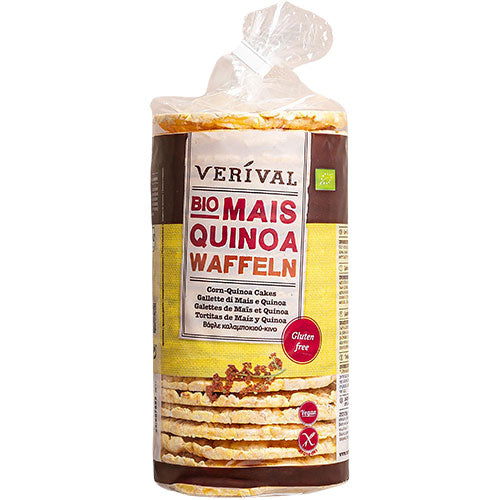Mais-Quinoa vafler Øko - Glutenfri fra Verival