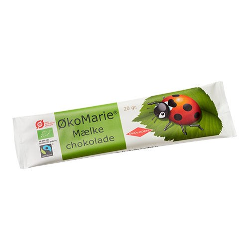 ØkoMarie Melkesjokolade Ø fra Økoladen