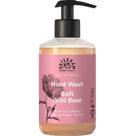 Håndsåpe Soft Wild Rose fra Urtekram
