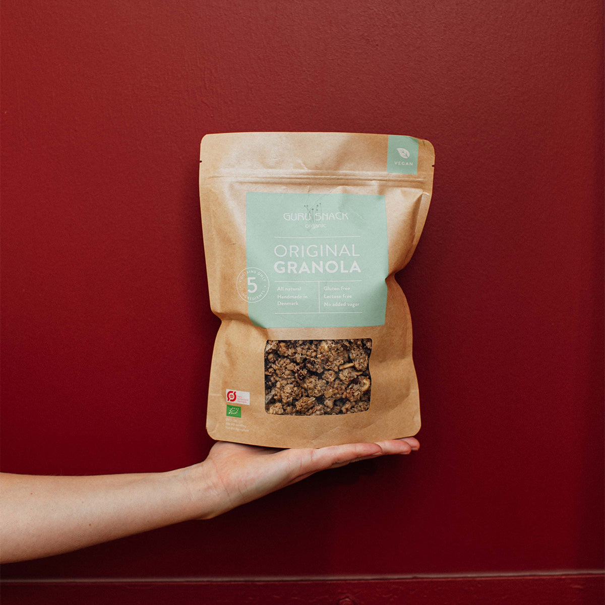 Granola Original Øko - Glutenfri fra Guru Snack