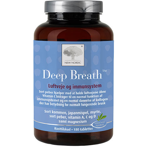 New Nordic Deep Breath | 180 Tabl. fra New Nordic