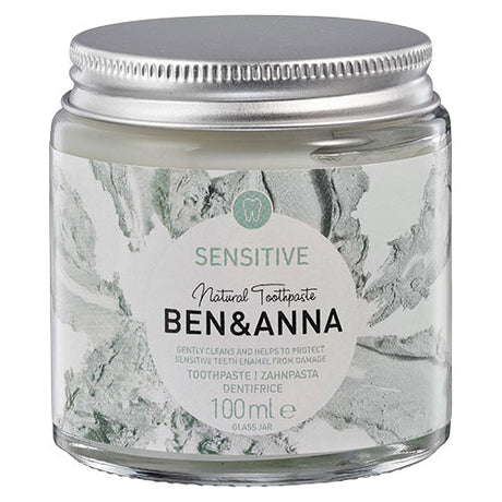 Ben & Anna Toothpaste (100 ml) | Sensitive - Fluoride Free fra Ben & Anna