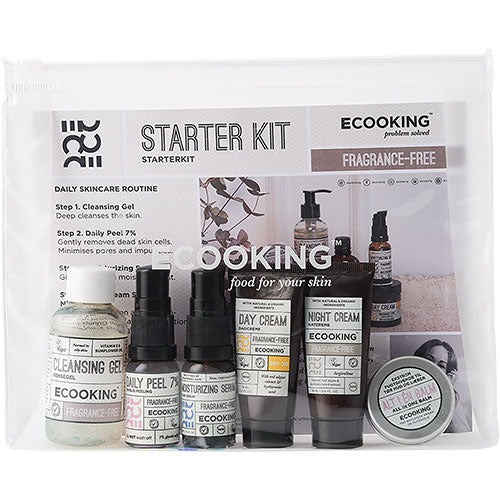 Ecooking Starterkit - Skincare Fragrance Free fra Ecooking