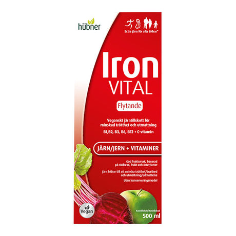 Iron Vital F ? Flytende Jern for Enkel Opptak fra Hübner