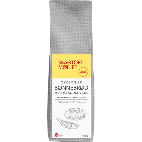 Bønnebrød med ølandshvete Økologisk fra Skærtoft mølle