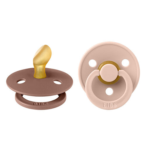 Colour Latex 0-6mnd Symmetrisk (Blush/Woodchuck) 2 stk fra BIBS