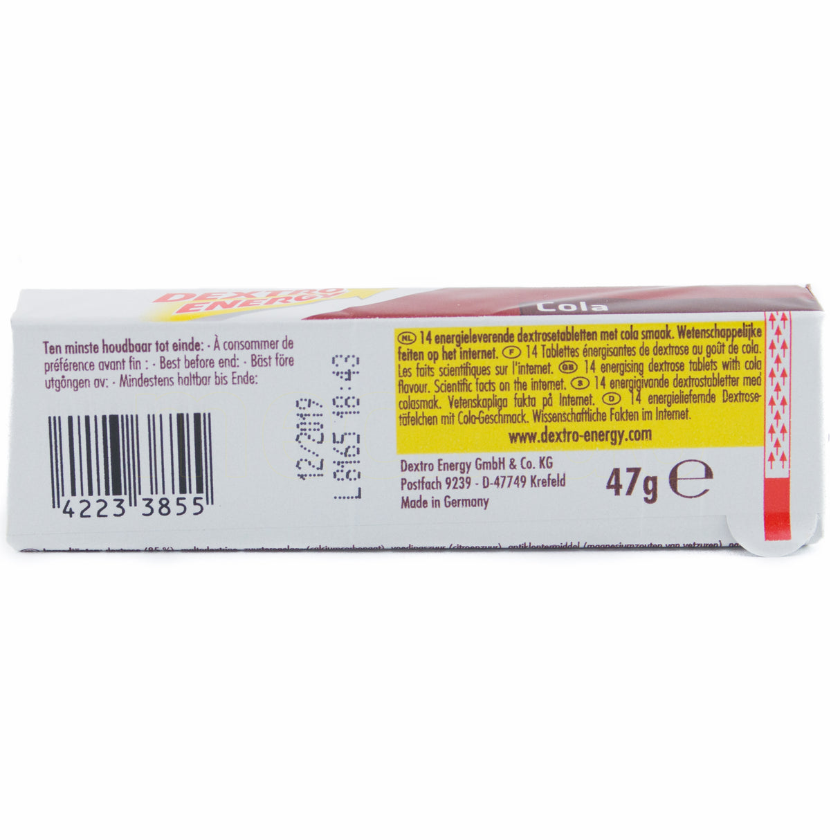 Druesukker Energy Cola fra Dextro