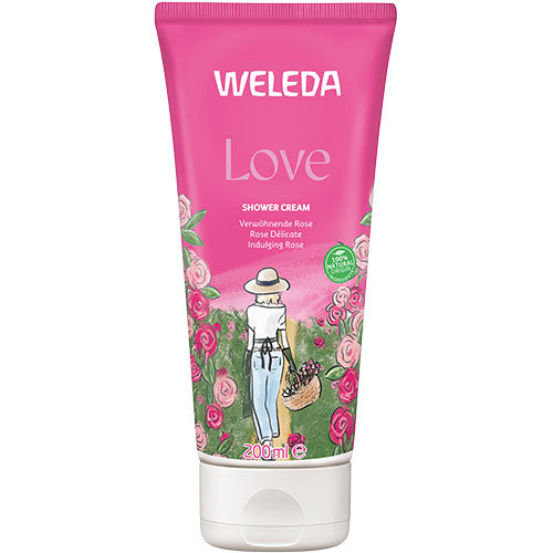 Weleda Love Shower Cream Rose | 200 ml fra Weleda