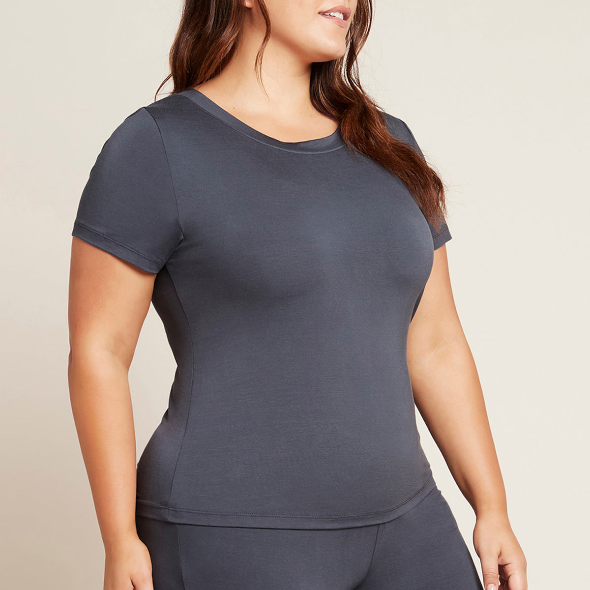 Boody Goodnight Sleep Tee Storm | Str. M fra Boody