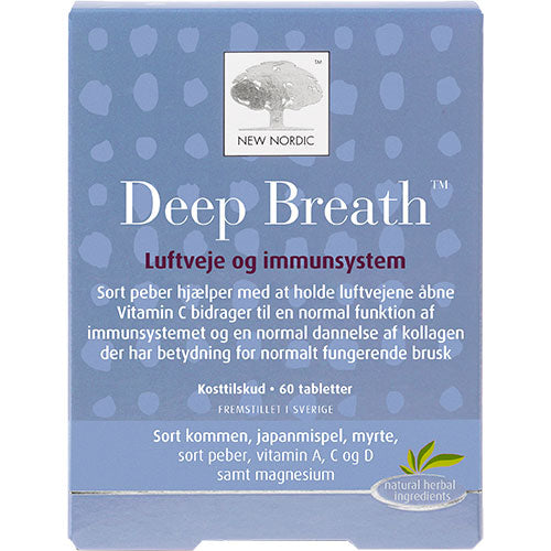 New Nordic Deep Breath | 60 Tabl. fra New Nordic