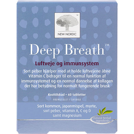New Nordic Deep Breath | 60 Tabl. fra New Nordic