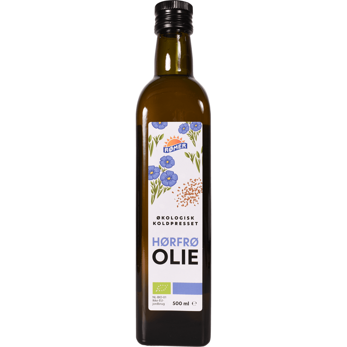 Rømer Linfrøolje Kaldpresset Økologisk | 500 ml fra Rømer