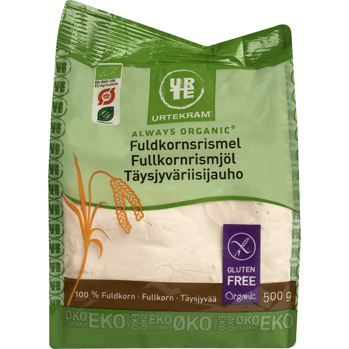 Urtekram Fullkornsrismel Økologisk | 500 g fra Urtekram