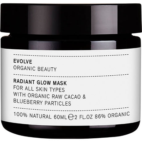 Radiant Glow Mask With Blueberry Particles fra Evolve