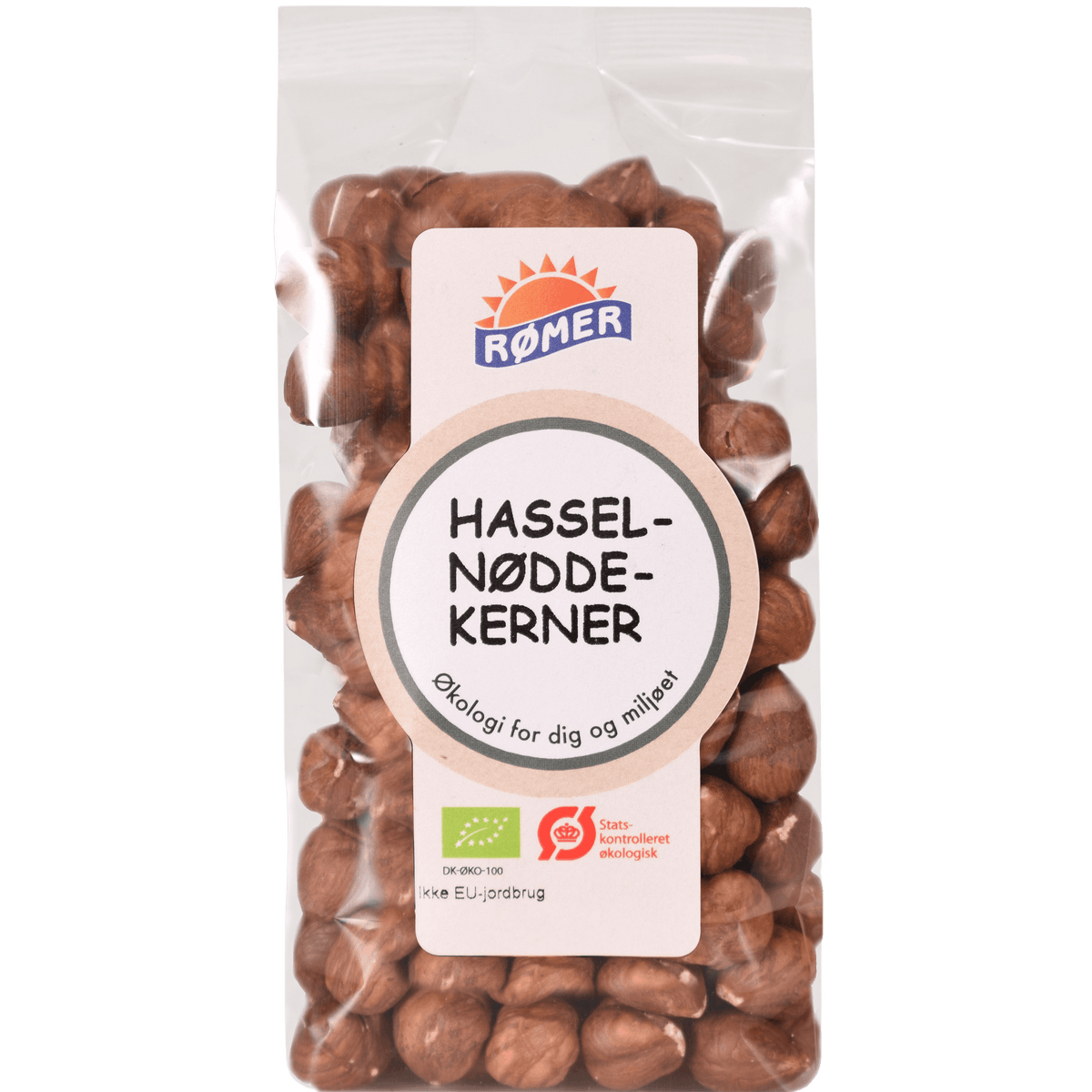 Rømer Hasselnøtter Økologisk | 200 g