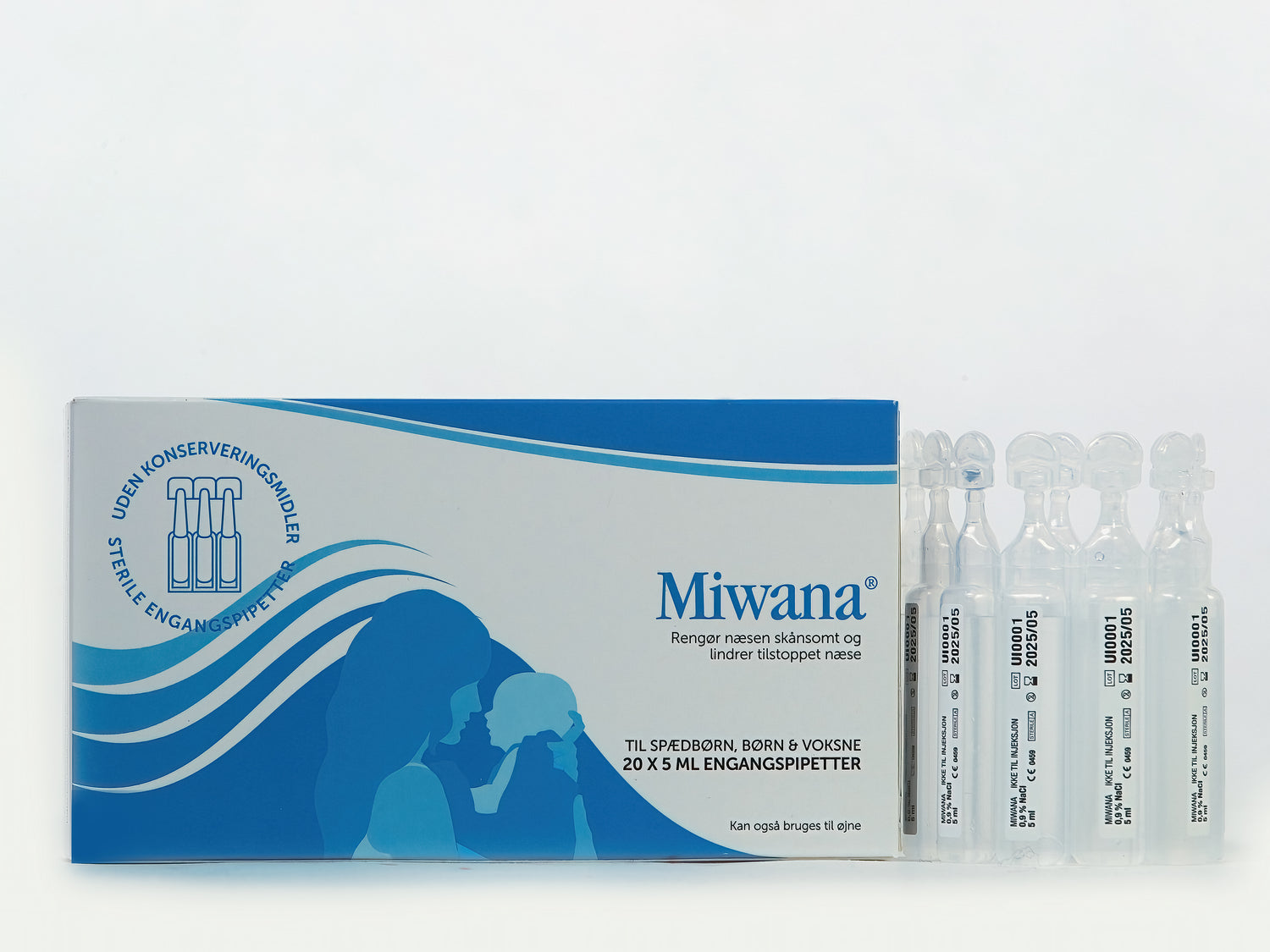 Næsedråber 20 X 5 Ml fra Miwana