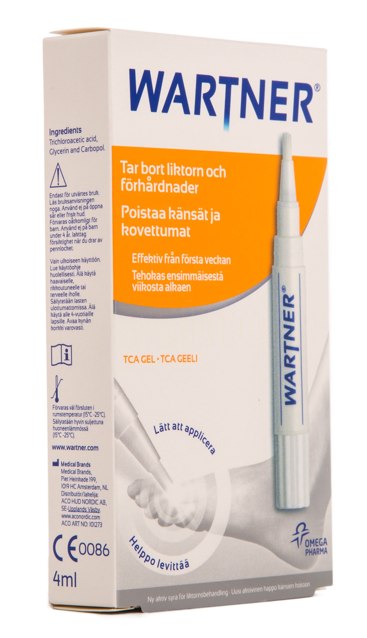 Liktornsfjerner fra Wartner