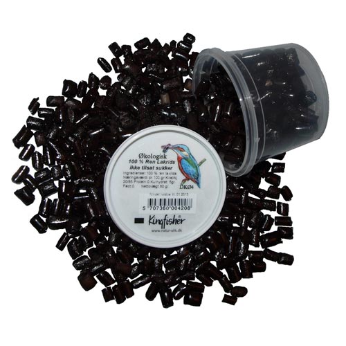 100% Ren Lakris Sukkerfri Øko fra Kingfisher
