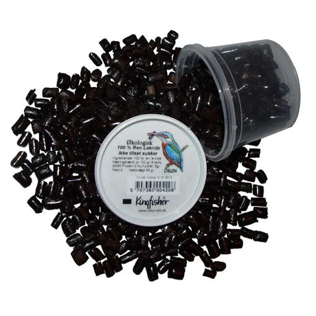 100% Ren Lakris Sukkerfri Øko fra Kingfisher