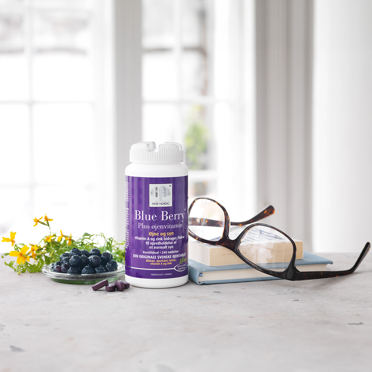 Blue Berry Plus Øyevitamin fra New Nordic